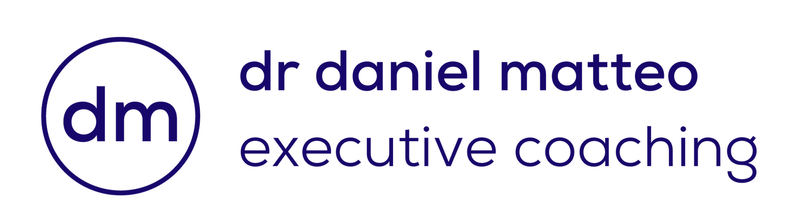 dr daniel matteo personal development and executive coaching logo